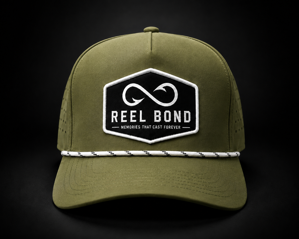 Patch Rope Hat (Dark Olive)