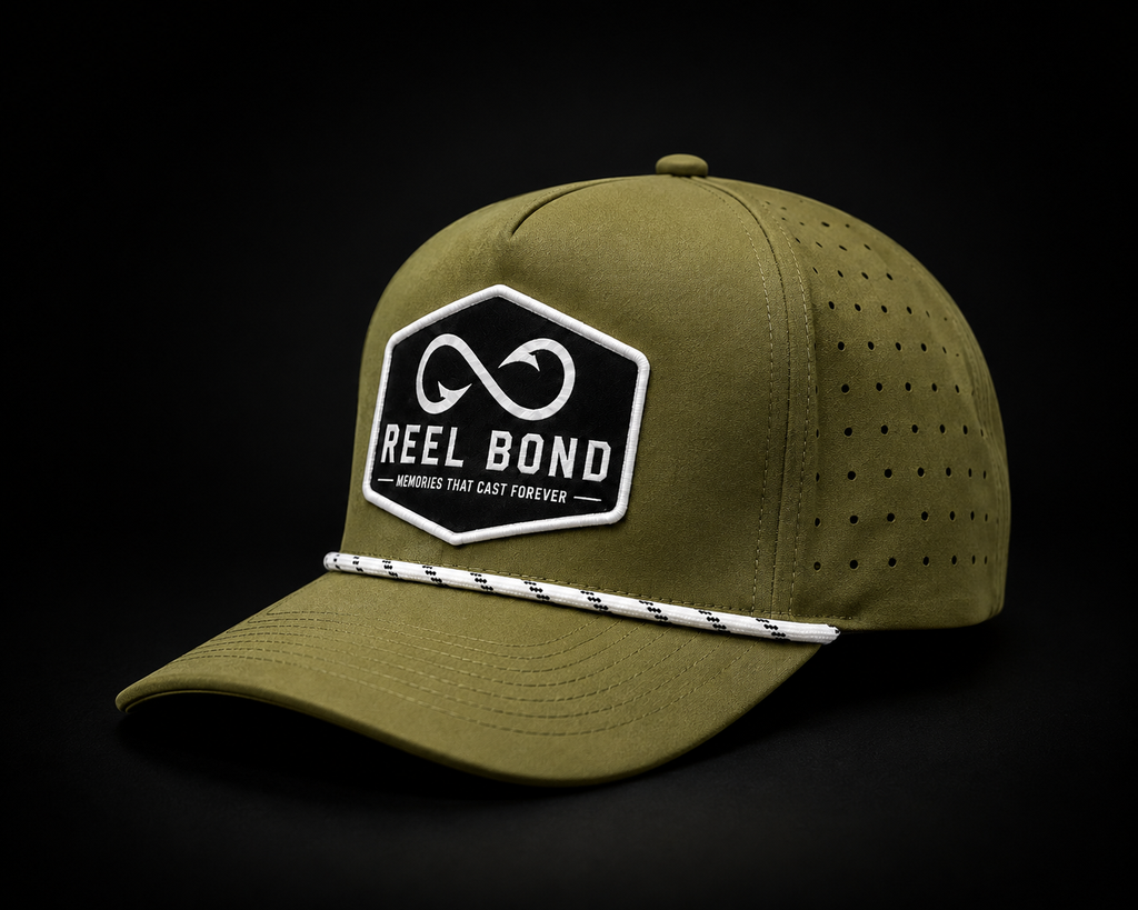 Patch Rope Hat (Dark Olive)