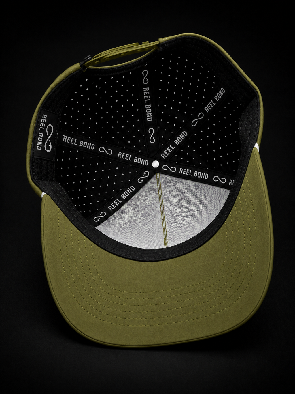 Patch Rope Hat (Dark Olive)