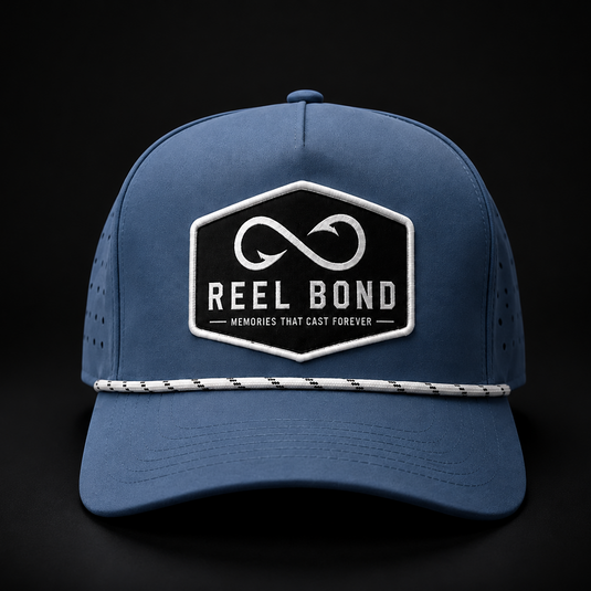 Patch Rope Hat (Slate Blue)
