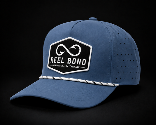 Patch Rope Hat (Slate Blue)