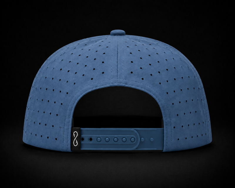 Load image into Gallery viewer, Patch Rope Hat (Slate Blue)
