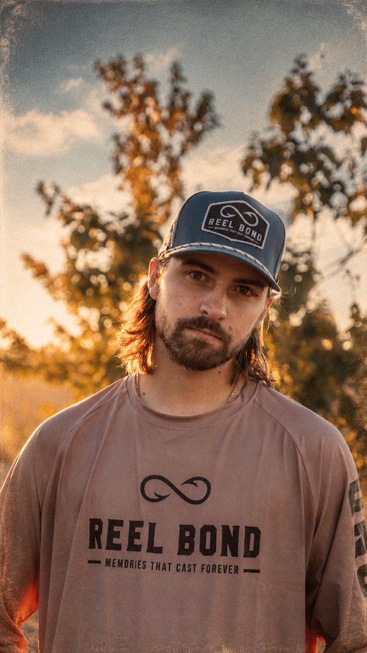Patch Rope Hat (Slate Blue)